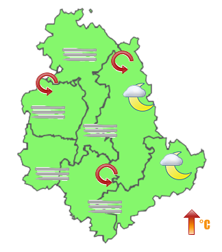 Previsioni di Oggi Sera-Notte