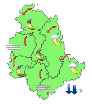 Previsioni di Oggi Sera-Notte