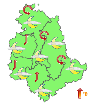 Previsioni di Oggi Sera-Notte