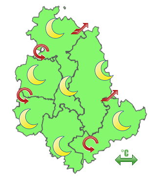 Previsioni di Oggi Sera-Notte