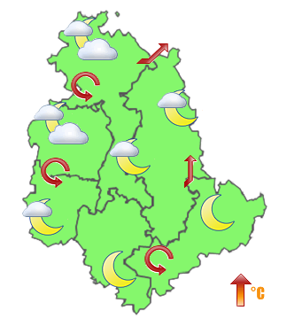 Previsioni di Oggi Sera-Notte