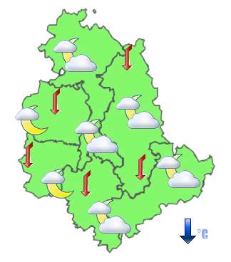 Previsioni di Oggi Sera-Notte