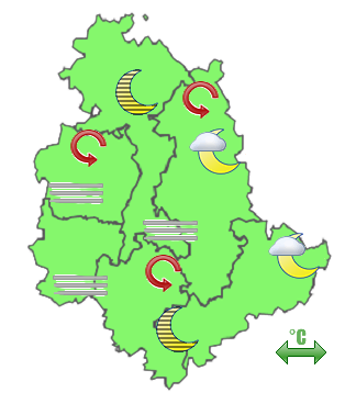 Previsioni di Oggi Sera-Notte