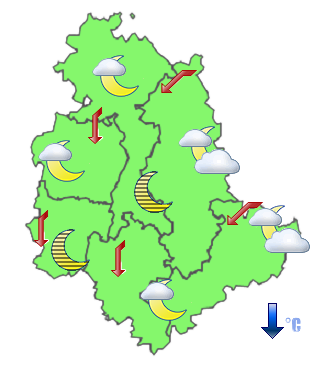 Previsioni di Oggi Sera-Notte