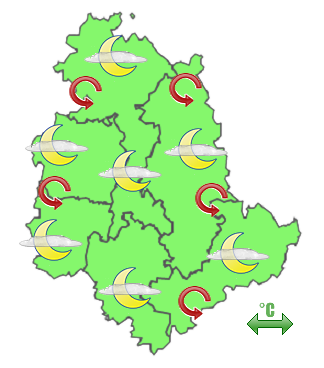 Previsioni di Oggi Sera-Notte