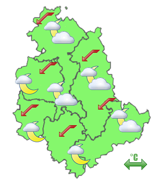 Previsioni di Oggi Sera-Notte
