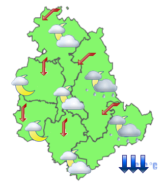 Previsioni di Oggi Sera-Notte