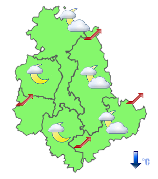 Previsioni di Oggi Sera-Notte