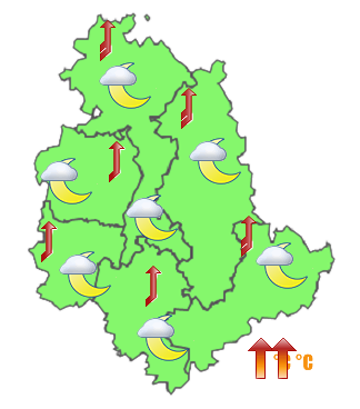 Previsioni di Oggi Sera-Notte