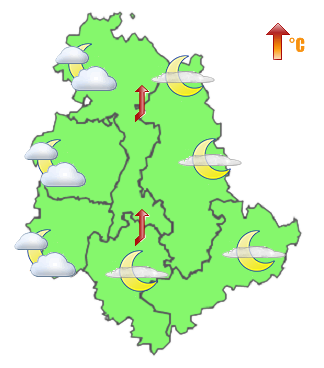 Previsioni di Oggi Sera-Notte