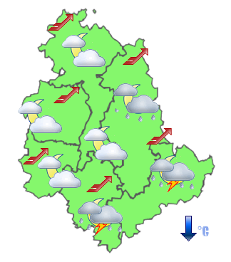 Previsioni di Oggi Sera-Notte