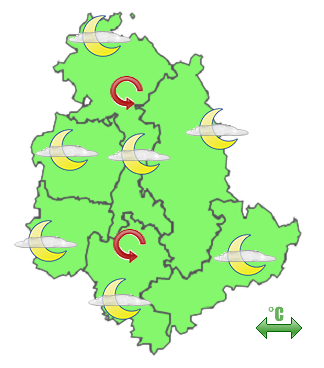 Previsioni di Oggi Sera-Notte