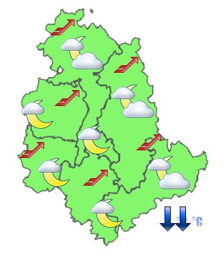 Previsioni di Oggi Sera-Notte