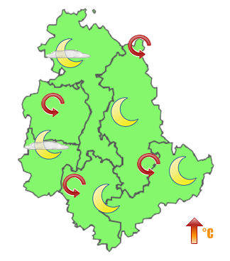 Previsioni di Oggi Sera-Notte