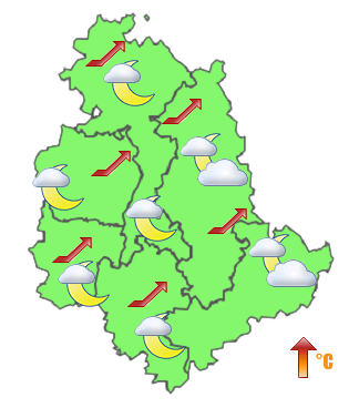 Previsioni di Oggi Sera-Notte