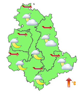 Previsioni di Oggi Sera-Notte