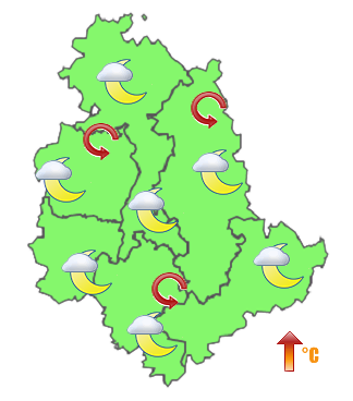 Previsioni di Oggi Sera-Notte