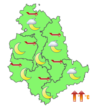 Previsioni di Oggi Sera-Notte