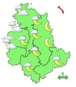 Previsioni di Oggi Sera-Notte