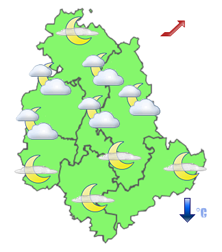 Previsioni di Oggi Sera-Notte