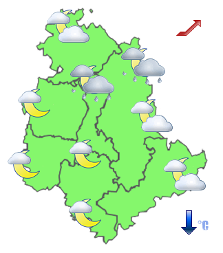 Previsioni di Oggi Sera-Notte