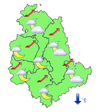 Previsioni di Oggi Sera-Notte