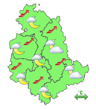 Previsioni di Oggi Sera-Notte