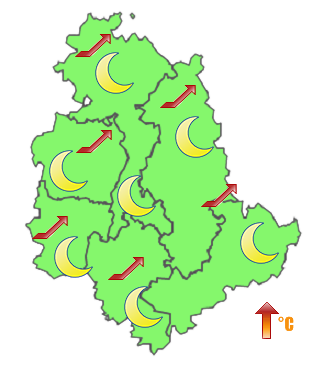 Previsioni di Oggi Sera-Notte