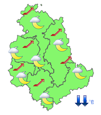 Previsioni di Oggi Sera-Notte