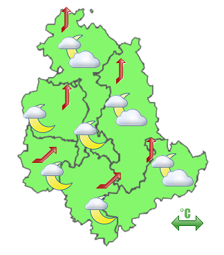 Previsioni di Oggi Sera-Notte
