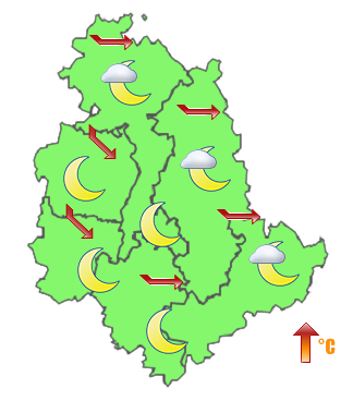Previsioni di Oggi Sera-Notte