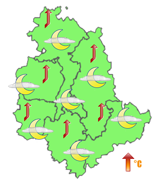 Previsioni di Oggi Sera-Notte