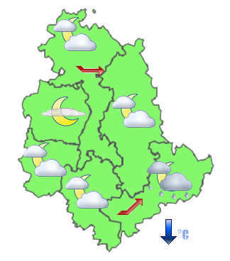 Previsioni di Oggi Sera-Notte