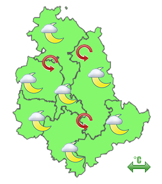 Previsioni di Oggi Sera-Notte