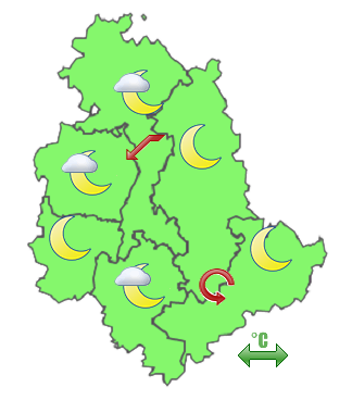 Previsioni di Oggi Sera-Notte