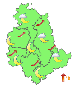 Previsioni di Oggi Sera-Notte