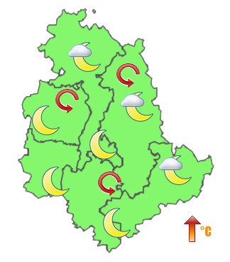 Previsioni di Oggi Sera-Notte