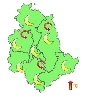 Previsioni di Oggi Sera-Notte