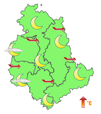 Previsioni di Oggi Sera-Notte