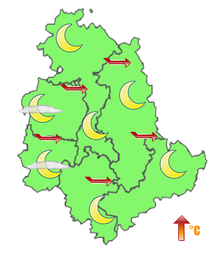 Previsioni di Oggi Sera-Notte