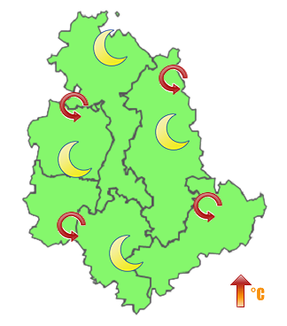 Previsioni di Oggi Sera-Notte