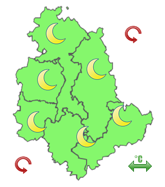 Previsioni di Oggi Sera-Notte