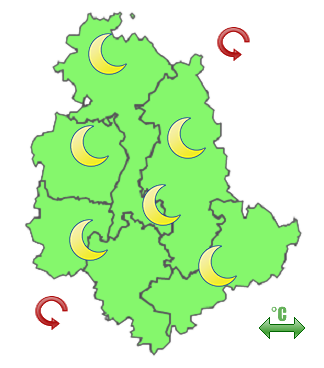 Previsioni di Oggi Sera-Notte