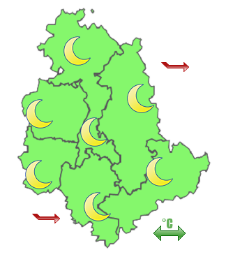 Previsioni di Oggi Sera-Notte