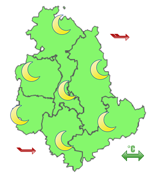 Previsioni di Oggi Sera-Notte