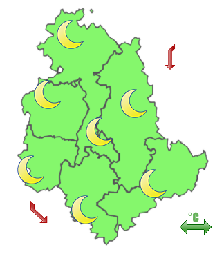 Previsioni di Oggi Sera-Notte