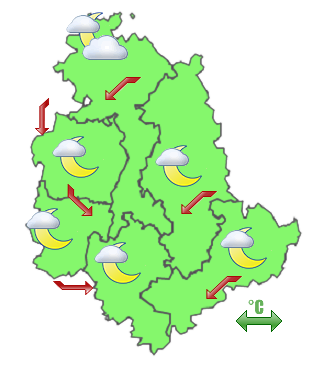 Previsioni di Oggi Sera-Notte