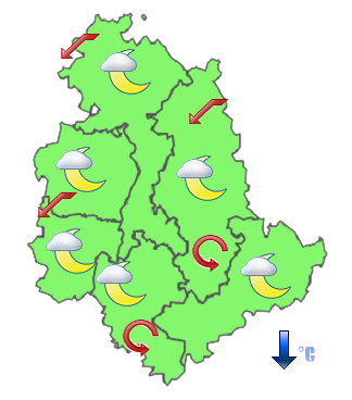 Previsioni di Oggi Sera-Notte