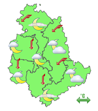 Previsioni di Oggi Sera-Notte