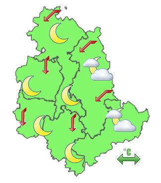 Previsioni di Oggi Sera-Notte